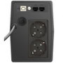 Phasak SAI Esential Interactivo 600VA PH 9464 con Pantalla Táctil LCD, USB y RJ45